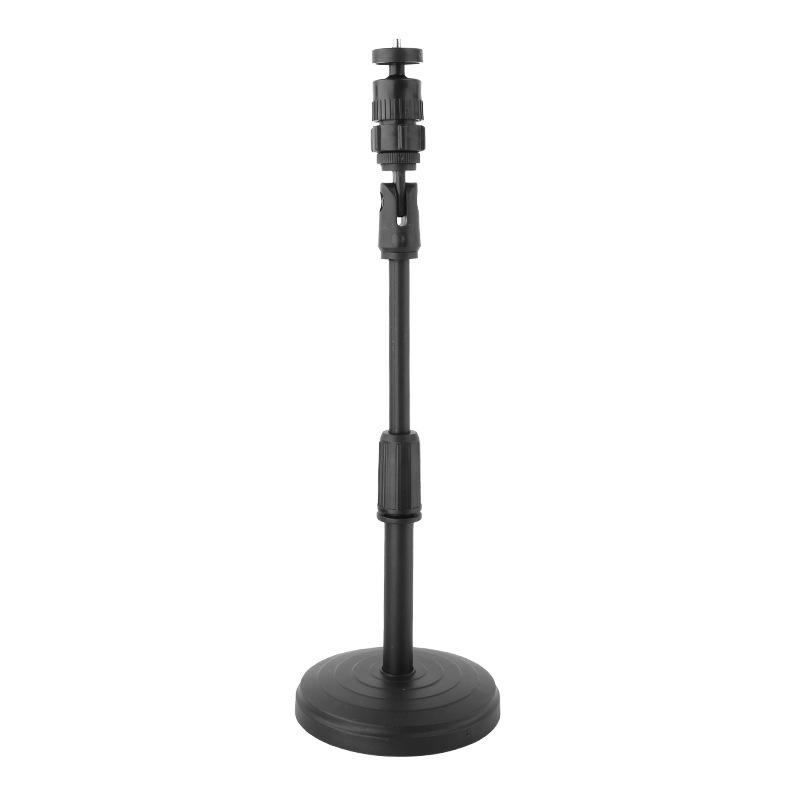 Support de téléphone portable à disque lesté: Support de bureau multifonction pour diffusion en direct et prise de vue aérienne.