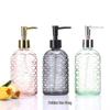 410ml Glass Pump Bottle for Hand Sanitizer, Soap, Shampoo, and Shower Gel