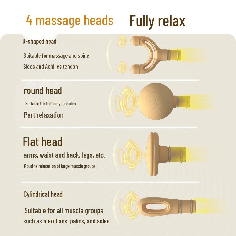 Hezheng HZ-JMQ-8 Handheld Percussion Massager