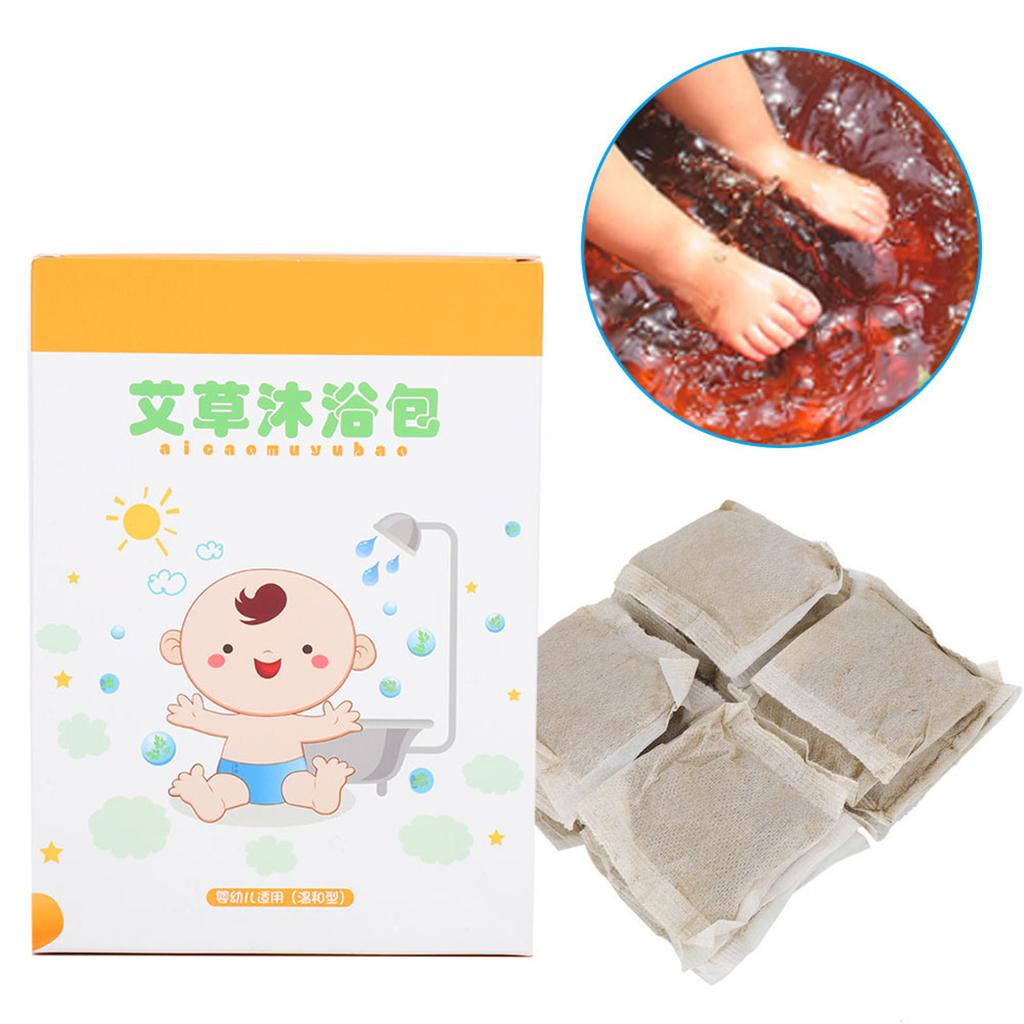 20pcs 15g Natural Moxa Wormwood Infant Baby Children Health Care Bathing Powder