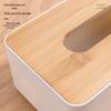Round Multifunctional Desktop Tissue Box