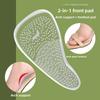 1 para podkładek podpierających łuk stopy na płaskostopie, wkładki do regulacji wysokiego łuku stopy, miękkie podkładki, wkładki pod przednią część stopy na wysokim obcasie, wkładki podpierające podeszwę