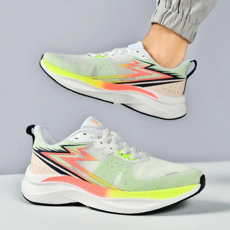 Herren-Sneakers Neue Lässige Bequeme Laufschuhe Rutschfest Stoßdämpfend Leichtathletik Trainingsschuhe für Damen Schuhe Herren