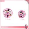62 Psc For Minnie Birthday Party Supplies Set, Pink Theme, with Banner, Plates, Cups, Utensils, Napkins, Tablecloth