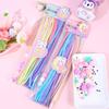 100-Pack Eco-Friendly Glitter Pipe Cleaners - DIY Educational Tinsel Chenille Stems for Kids