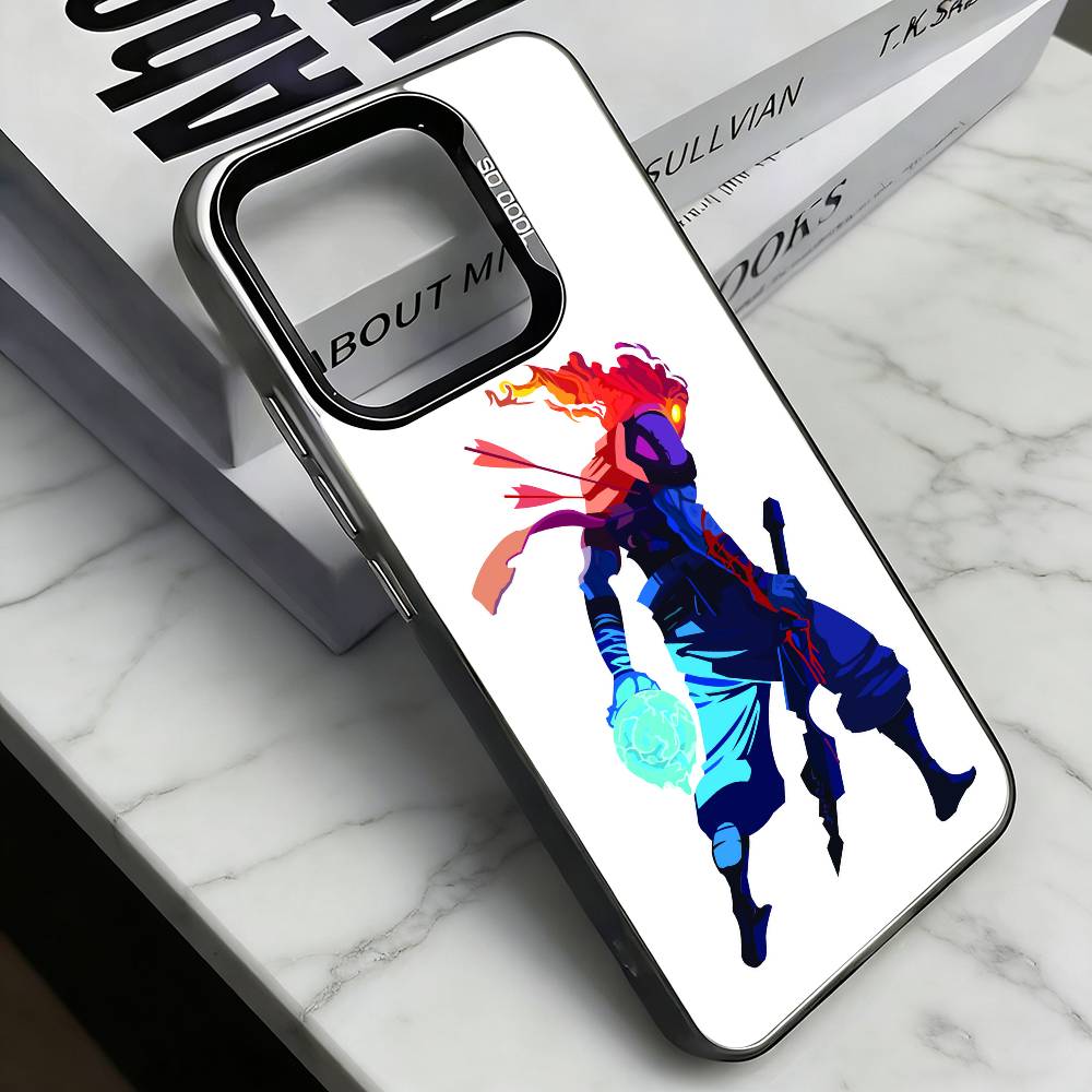 D-Dead Cells Phone Case For iPhone 17,16,15,14,13,12,11 Plus,Pro Max,XS,Colorful Silver Phone case Funda Cover