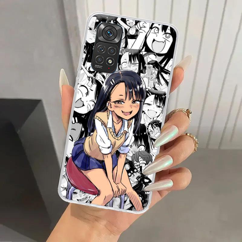 Nagatoro San Anime Aesthetic Phone Case for Xiaomi Redmi Note 14 13 12S 12 11S 11 Pro Plus 11T 11E 10S 9 9S Soft Funda Print She