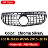 Front Bumper Grille Grill Mask Grid Body Kit Tuning Accessories For Mercedes Benz B Class W246 2012-2019 B180 B200 B220 B260
