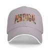 Women Unisex Portugal Flag Portuguese Outdoor Hat  Sun Cap New Baseball Cap Sunscreen Hats