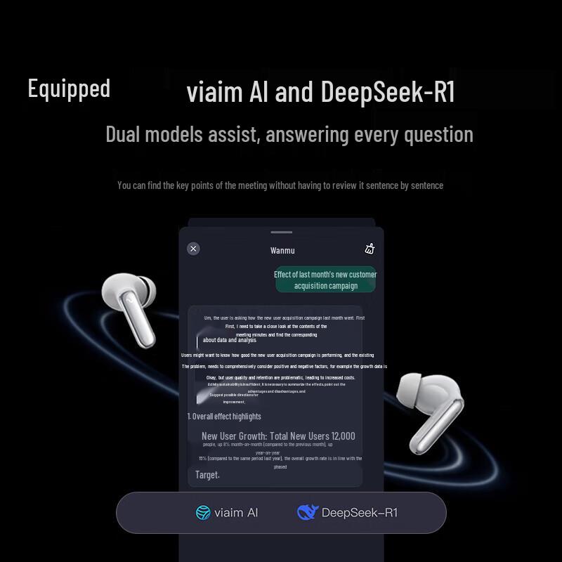 iFLYTEK iFLYBUDS Pro2 Recording Noise-Canceling Earbuds
