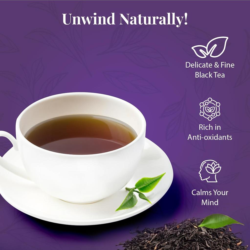 Twinings Darjeeling Tea,25 Teabags,Premium Black Tea,Twinings Origins,Light Strength,Delicate&Subtle,50 Gm,Pack of 25