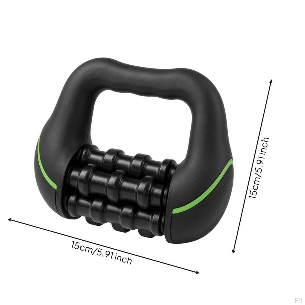 Twin Roller Eight Levels Handheld Massage Portable Electric Rolling for Muscle Relaxation