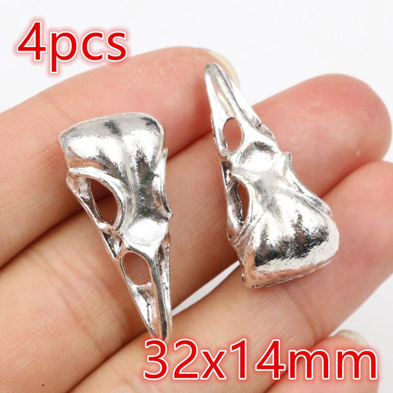 4-30pcs Animal Tree Flower Butterfly Alloy Metal Charms Pendant DIY Jewelry Making Accessories Findings for Earrings Necklace