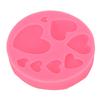 8 Holes Heart Shaper Silicone Moulding Tool for Fondant Cake Chocolate Decoration Crafts Making