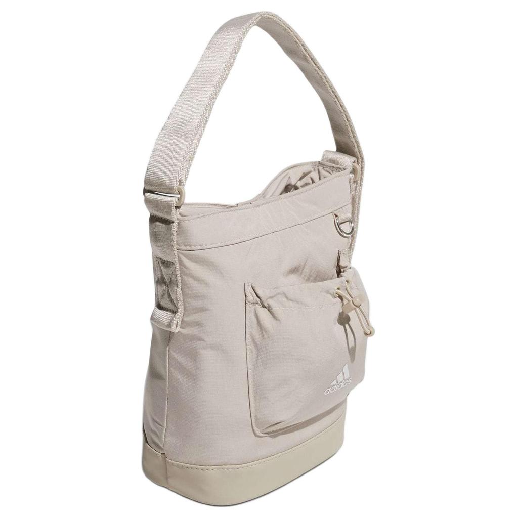 Adidas Recycled Polyester Blended With Recycled Polyamide Handbag Shoulder Bag Regular Unisex Beige Adidas JF1208