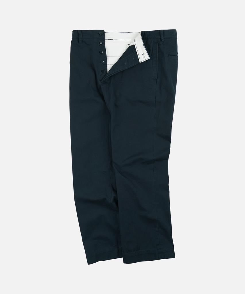 FRIZMWORKS Washed Officer Chino Pants _ Navy
