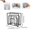 Tischserviettenhalter Freistehender Serviettenhalter Spender Wiederverwendbar Minimalistischer Papierserviettenhalter Serviettenhalter aus Eisen Neu