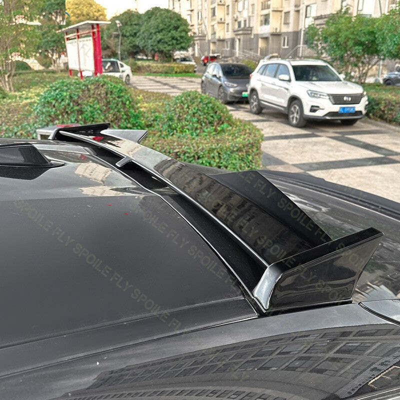 For BMW X6 X6M G06 F96 2020 2025 2025 2025 2025 High Quality ABS Car Rer Wing Spoiler Roof Spoiler Glossy Black