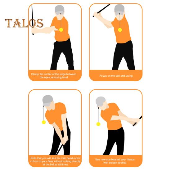 Golf Swing Trainer Ball Swing Posture Correction Golf Training Aid Arm Forearm Elbow Posture Teaching Practice Equipment for Men Women