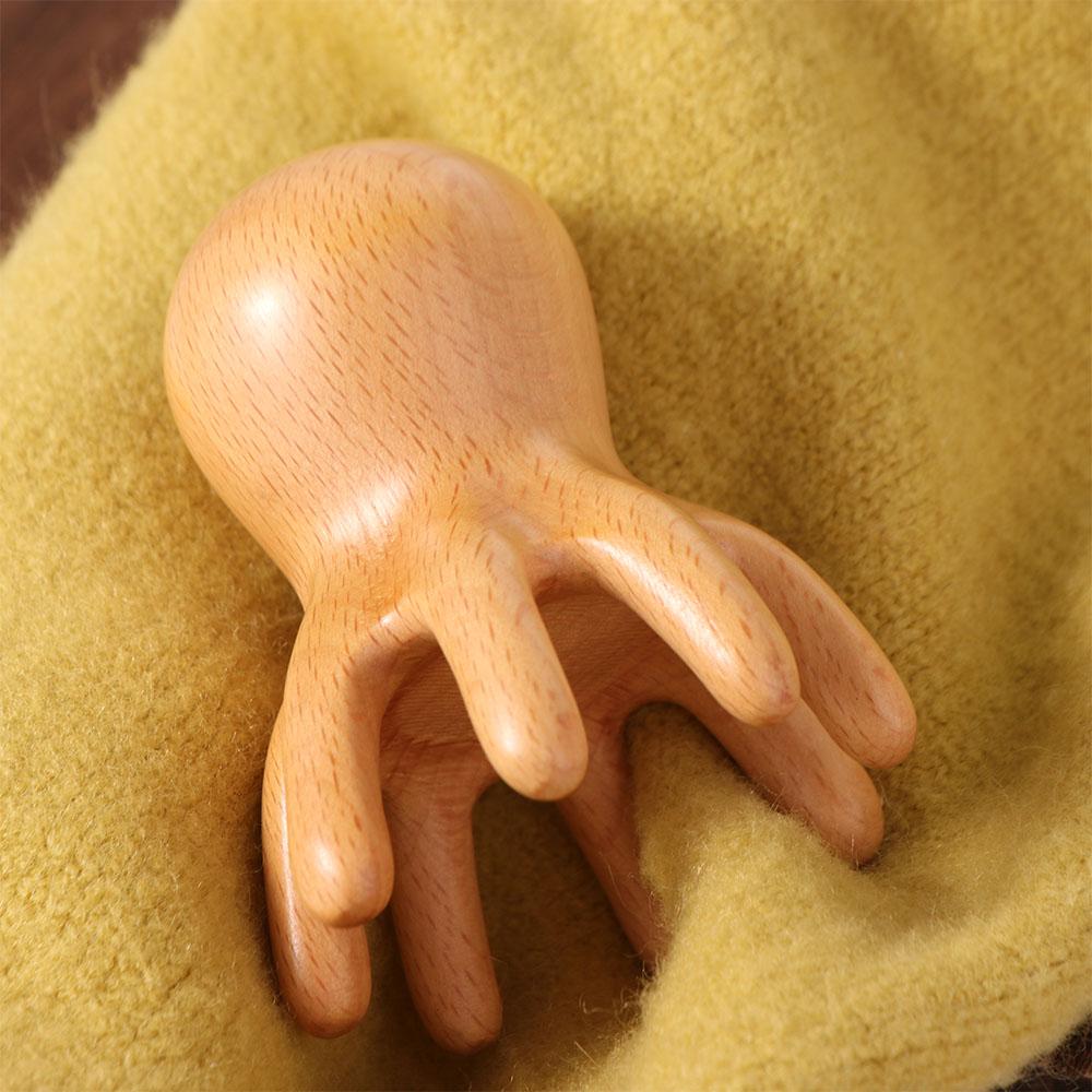 Meridian Dredging Massage Comb Acupoint Stick Scalp Massaging Hairbrush Hair Styling Tool Gift