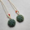 Hetian Jade Pi Xiu Pendant Charm - Qingbai Stone Necklace for Couples