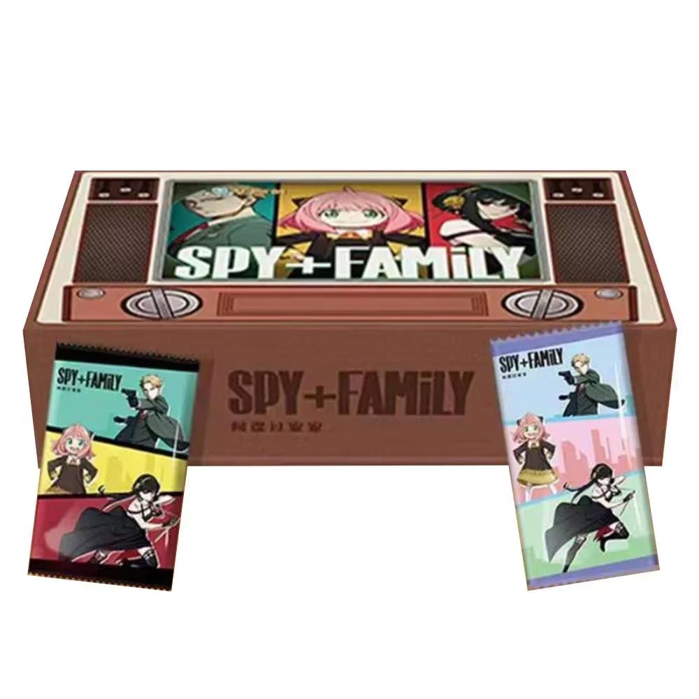 SPY FAMILY Cards Xiao Special Action Thick Card Academy Pack Twilight Yor Forger Anya Forger Anime Role Collection Card Toy Gift
