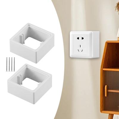 2 sztuki Płyta ramki gniazda Podkładki dystansowe Puszka kablowa Podkładka podwyższająca Akcesorium do przełączników do kuchni