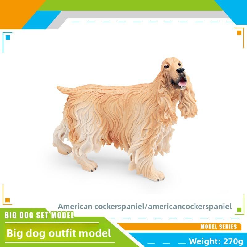 Modello di Cane Realistico In PVC Statuetta da Collezione per Animali Domestici per Arredamento Casa e Idee Regalo