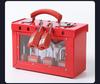 12-Compartment Portable Safety Lock Box Key Storage Device