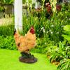 Garden Statue, Chick Sculpture Adorable Animal Figurine Crafts for Courtyard Fairy Landscape