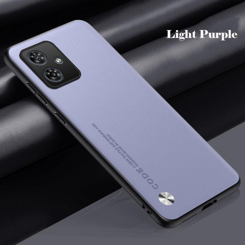 PU Leather Phone Case For Motorola G56 G86 G05 G54 G34 G24 G14 G15 G35 G45 G55 G75 Plain Skin Back Cover For Moto G84 G85 G54
