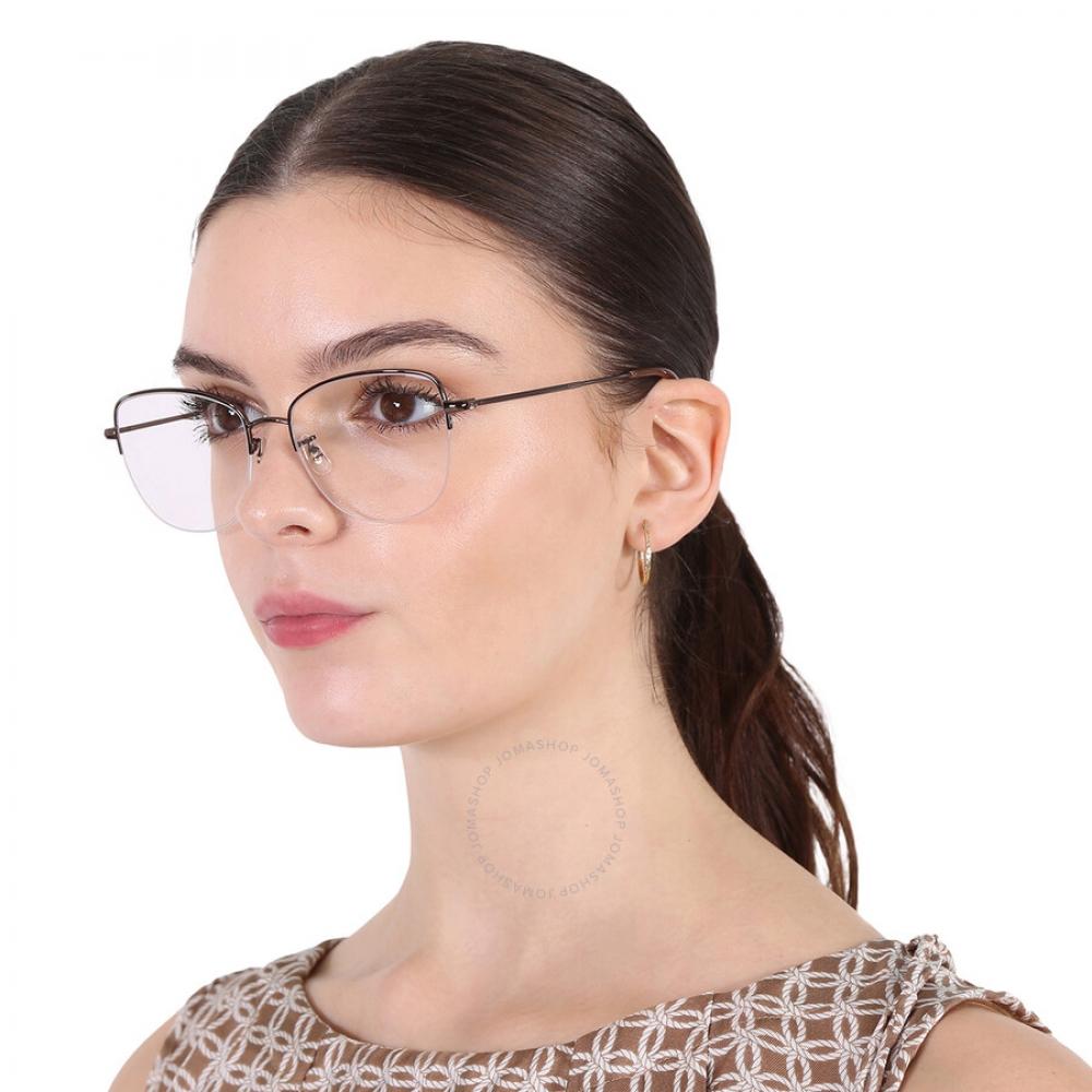 Garrett Leight Pershing Demo Cat Eye Ladies Eyeglasses 3033 AME TI 54