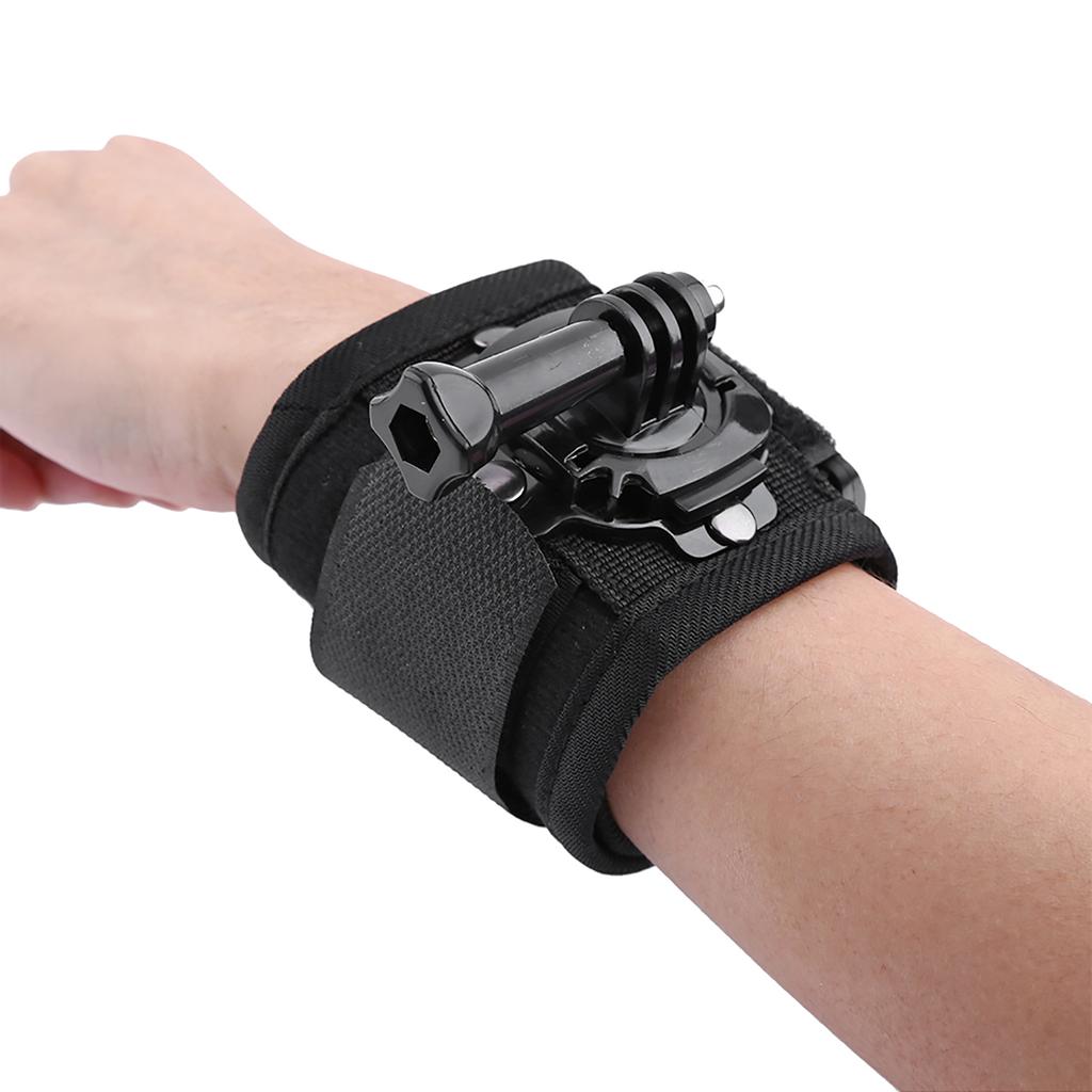 360 Degree Rotation Wrist Strap Band Mount Holder With Long Screw For Gopro Hero 1 2 3 3+ 4