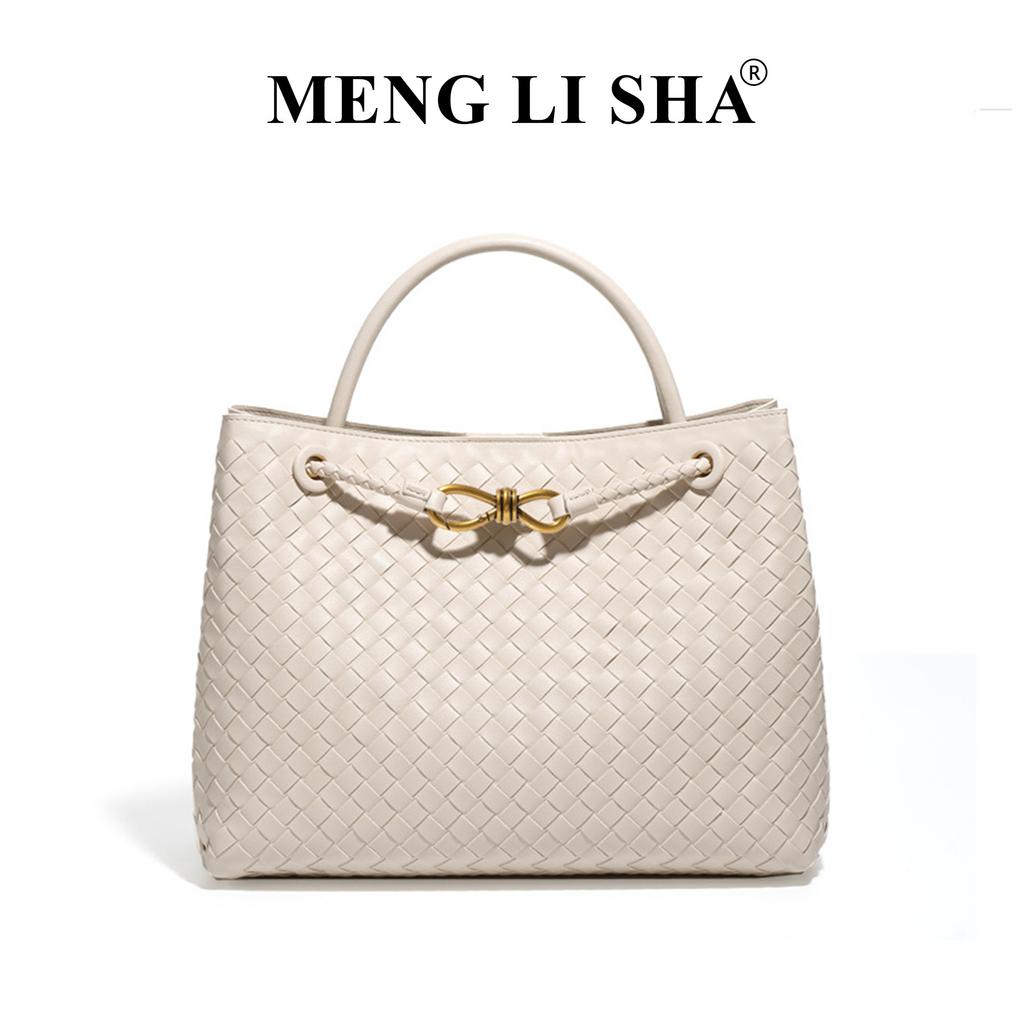 New Style Minimalist Single Shoulder Crossbody Hand Woven Women's Bag, Versatile for Commuting, Large Capacity Portable Tote Bag
