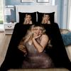 Sabrina CarpenterS Duvet Cover Pillowcase Bedding Set Adult Boy Girl Bedroom Decoration Children Gift Single Double Large Size