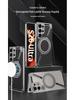 Samsung S26 Ultra Z-Shaped Electroplated Leather Case with Magnetic Ring