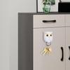 1PC Magnetic Owl Key Holders Self Adhesive Magnets Hold Keychain Key Hanger Hooks Will Open Eyes Home Wall Decorative Hooks