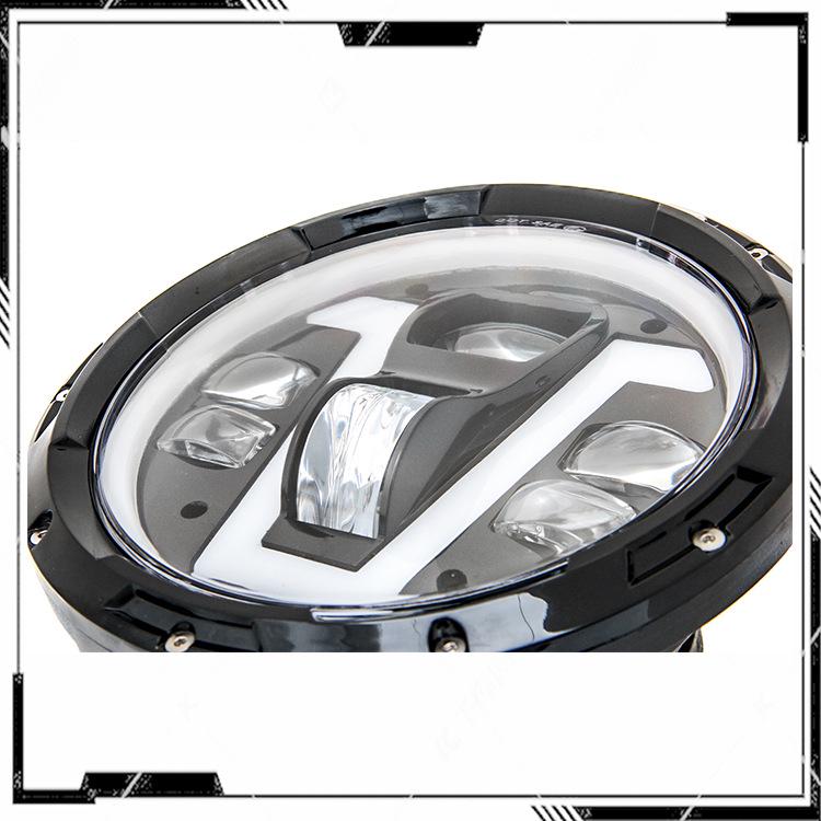 7" LED Headlight with DRL High-Low Beam for Jeep/Harley Off-Road Vehicles