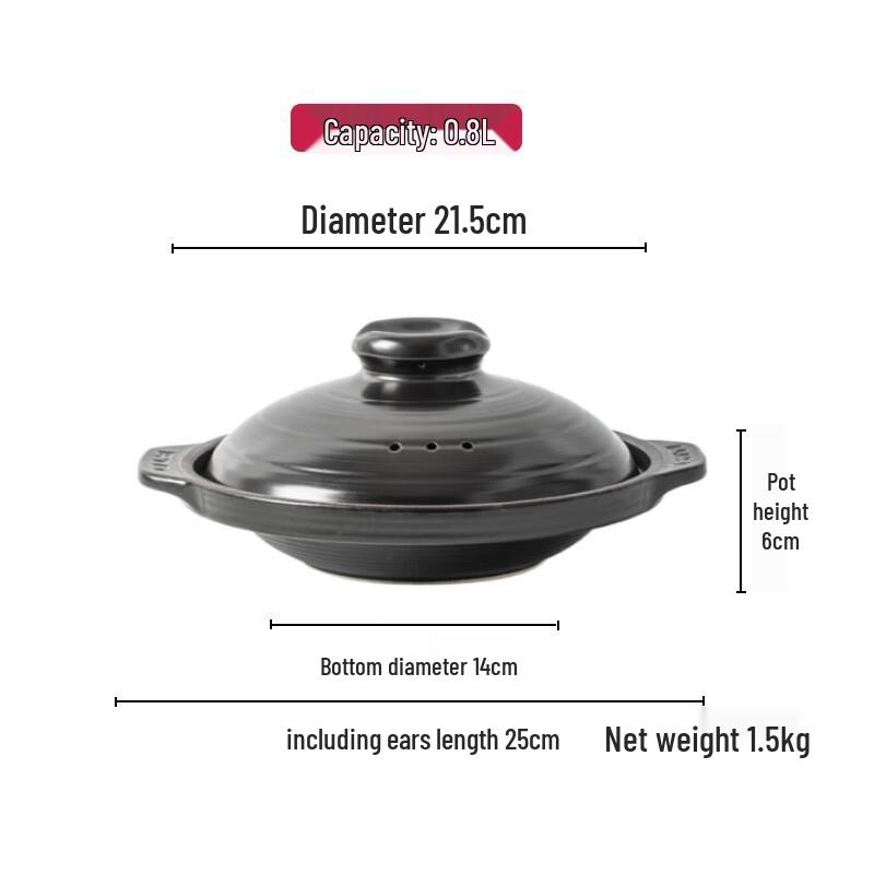 IKTN Ceramic Multi-Purpose Casserole Pot