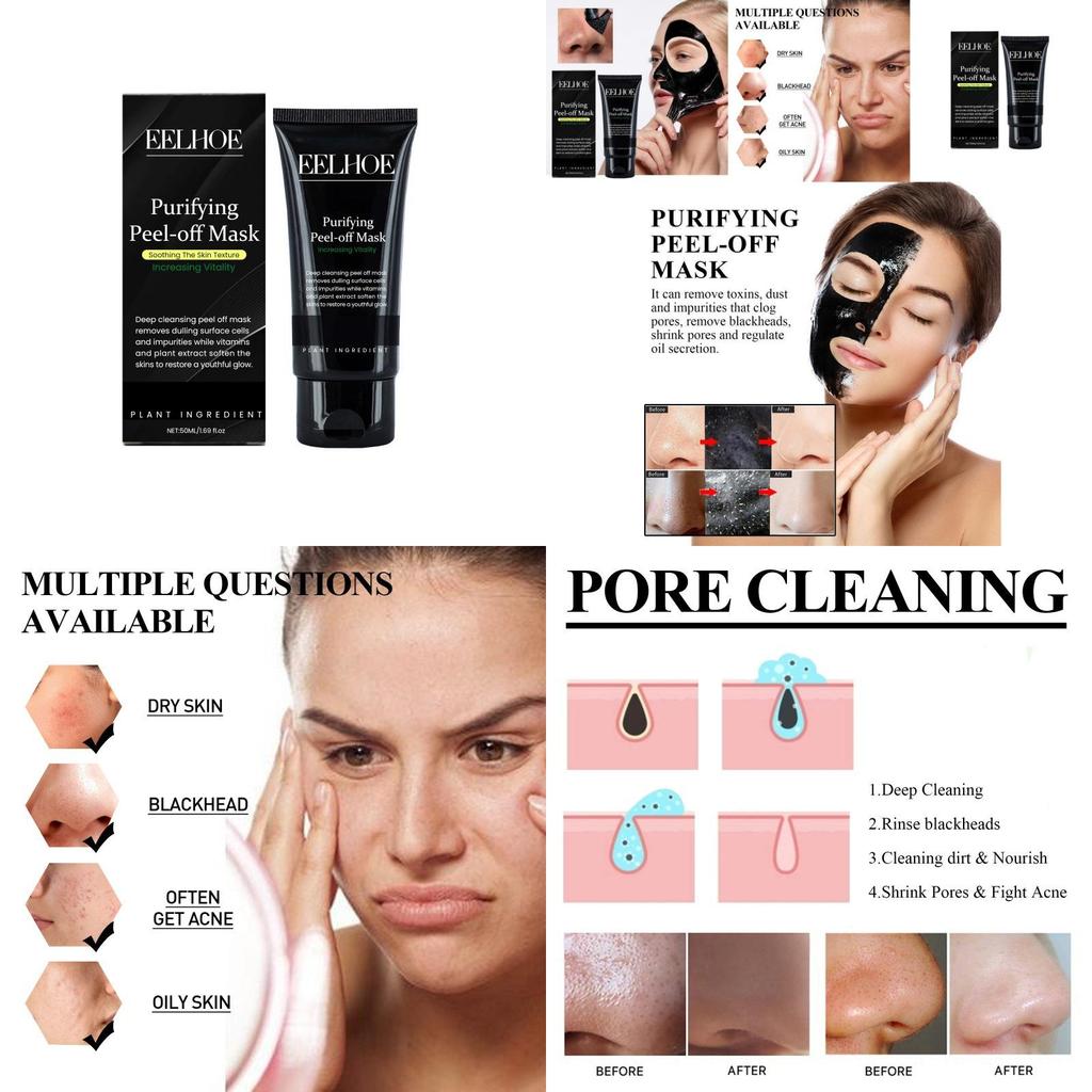 Eelhoe Blackhead Removal Pore Minimizing Mask For Deep Cleansing And Smooth Skin