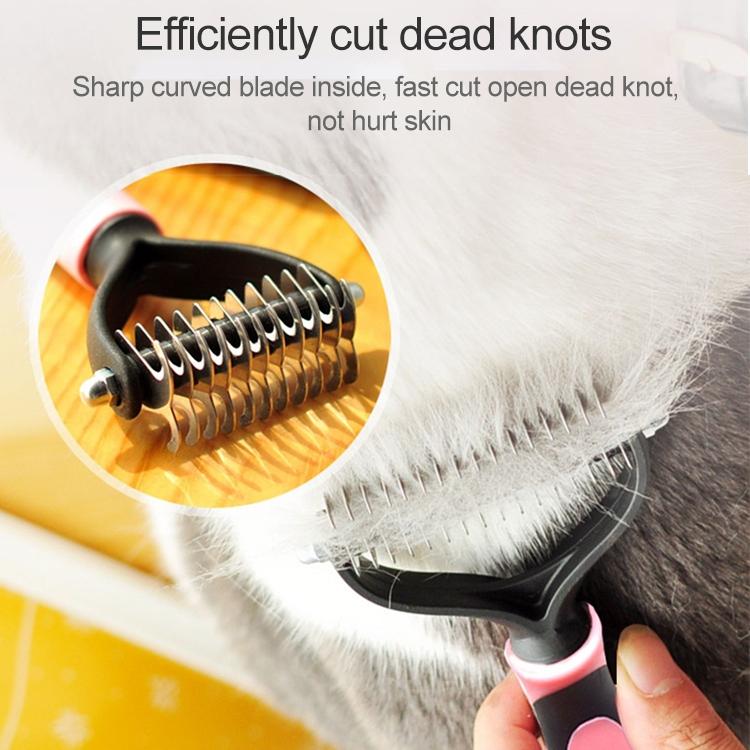 Fur Hair Grooming Hair Shedding Tool Brush for Dog Pet Cat