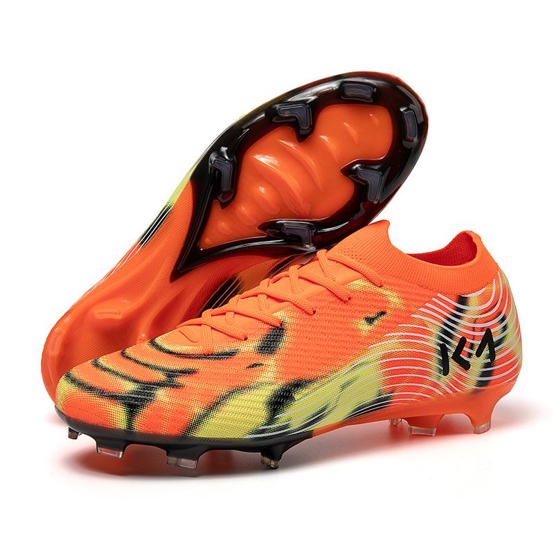 Men'S And Women'S Long-Nail Football Shoes Training Shoes Competition Youth Lace-Up Soccer Shoes