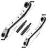 4-in-1 Quad-Size Ratchet Wrench for HVAC Valves  Air Conditioning Maintenance
