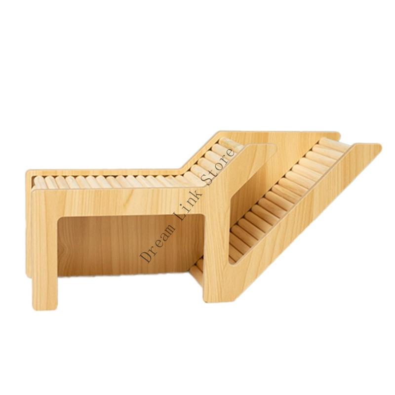 Q1FD Hamster Versteck Kletterleiter Tunnel Spielzeug für Zwerghamster und Rennmäuse Käfig Dekoration Ecke Bewegung Zubehör