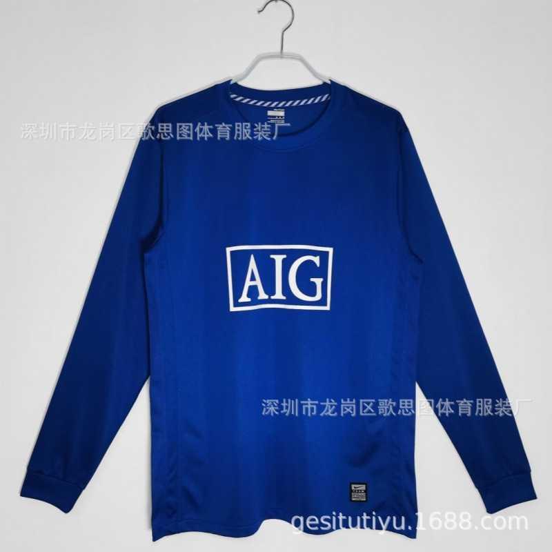 Retro Football Jersey Men Long Short Sleeve Various Season Designs Sports Training Wear