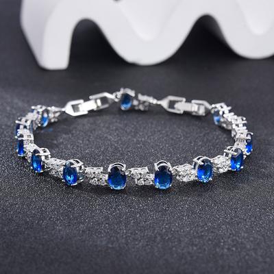 Korean Fashion Full Diamond Zircon Bracelet Ladies Selling Simple Temperament Joker Flash Diamond Zircon Bracelet