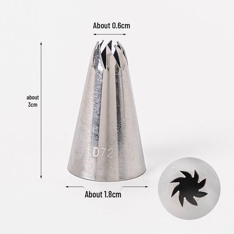 QIWEY 304 Stainless Steel Piping Nozzle