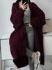 2024 European and American Clear Texture Loose Cardigan Outerwear