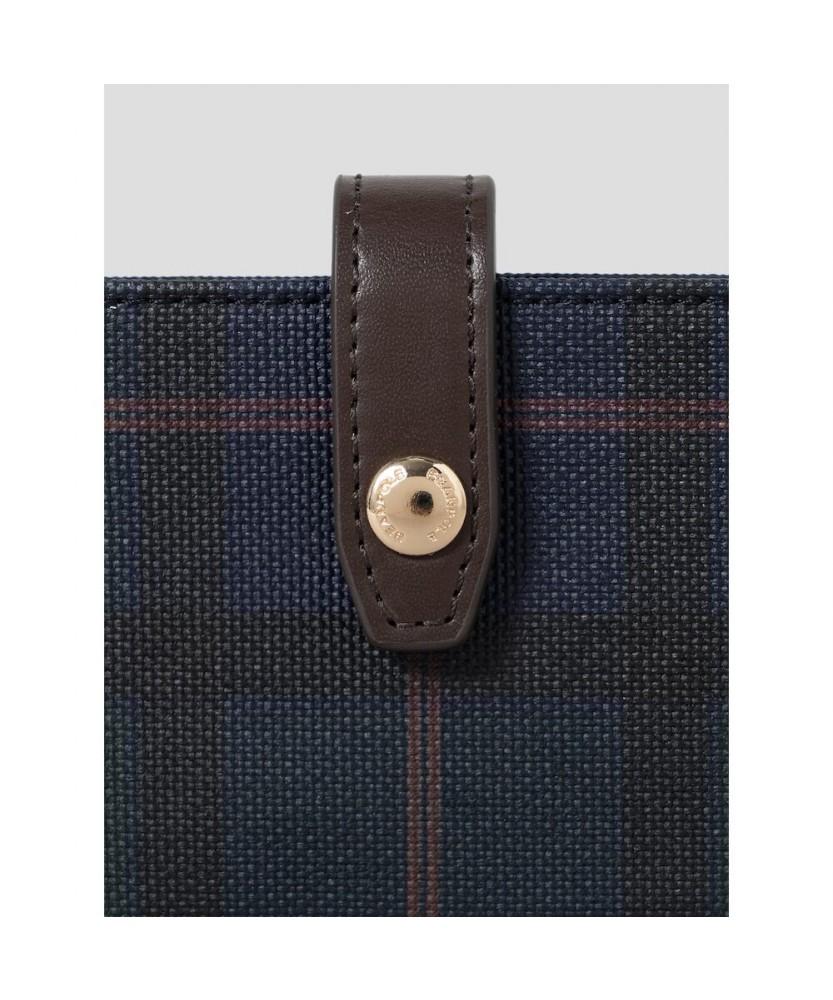 Beanpole Accessory Check Accordion Wallet Green