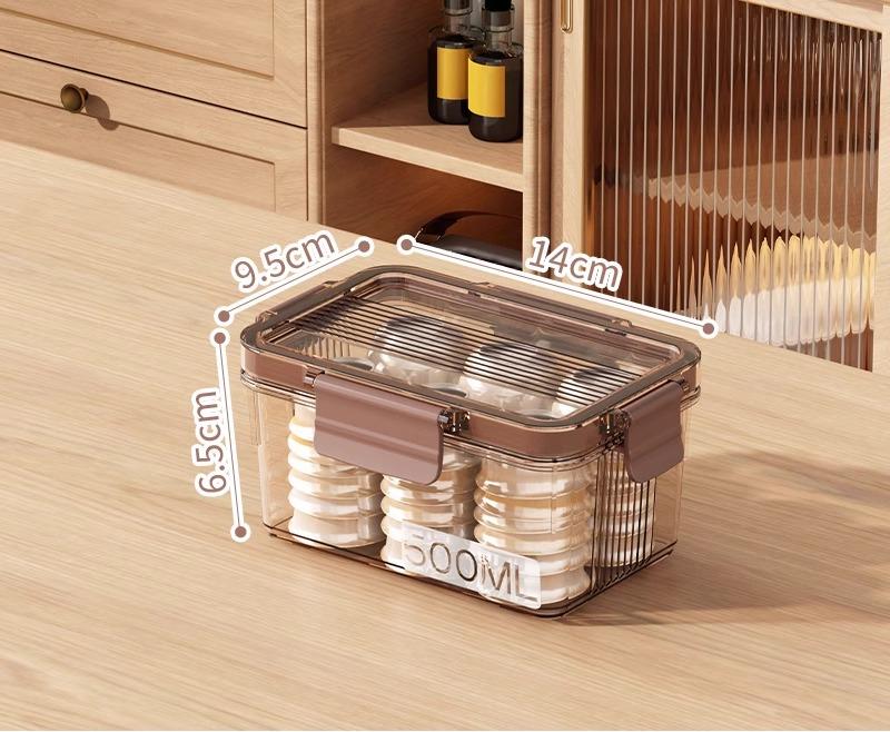 

Transparent Tea Set Storage Box Organizer with Cover Dustproof Large Capacity Coffee Table Kung Fu Tea Cup Teapot Storage Boxes